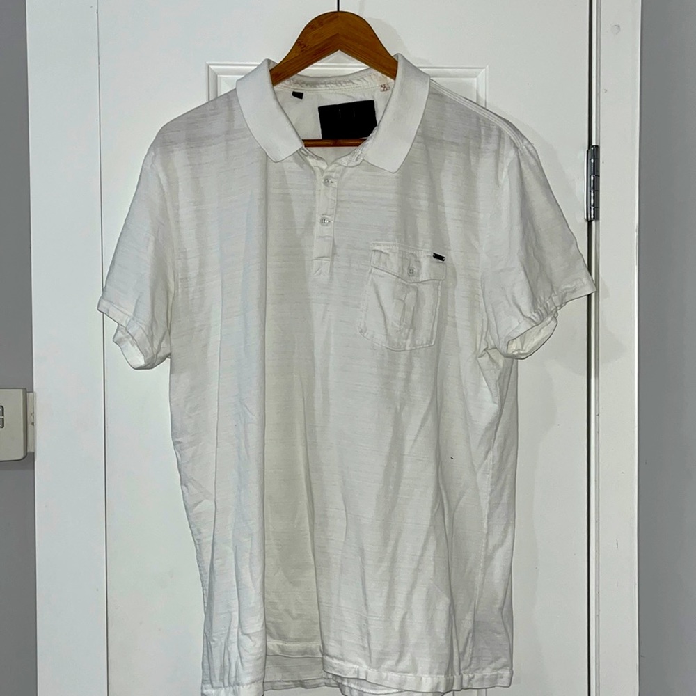 Guess Men’s Polo - Large - White